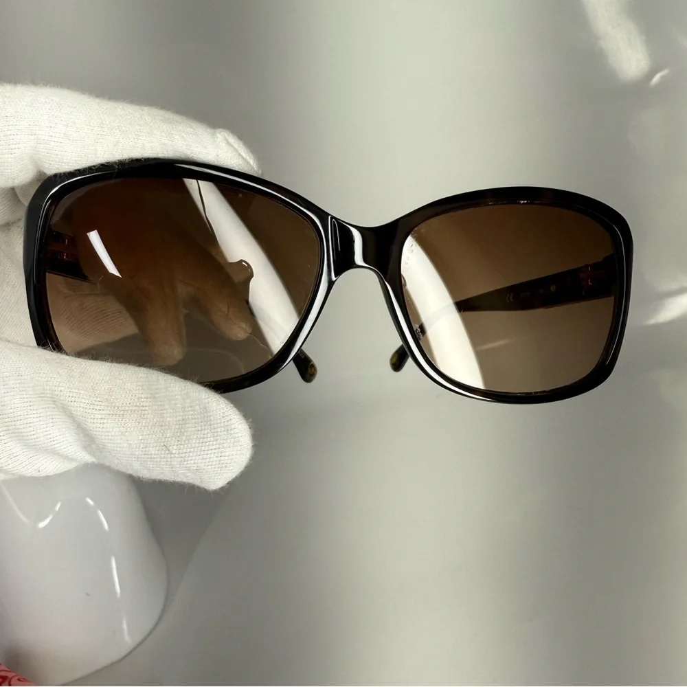 Michael Kors Tortoiseshell Brown Gradient Lens Sunglasses